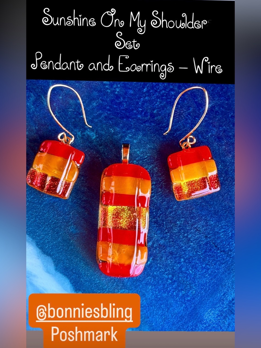 Bonnie’s Bling One of a Kind Fused Glass Jewelry and Accessories to Wear.